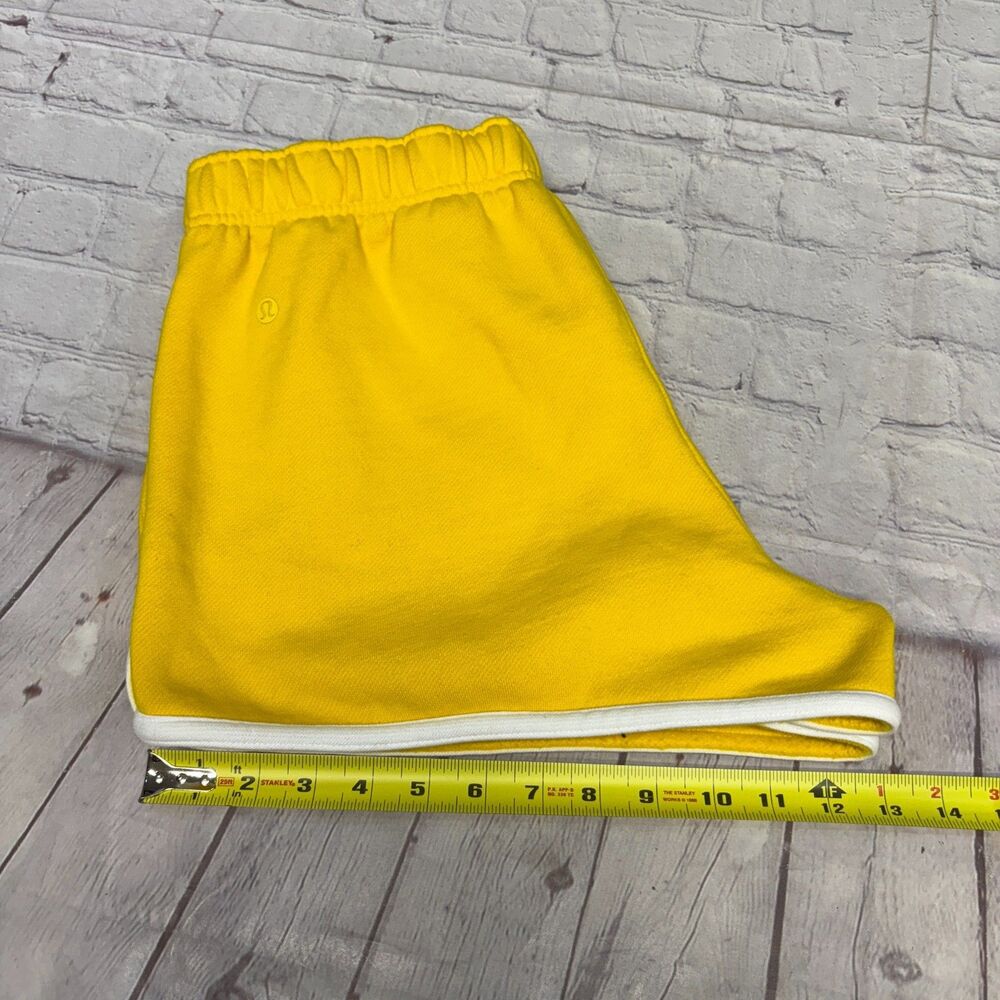 Lululemon Women Scuba High-Rise French Terry Shorts Size Medium LW7DGKS C075 -28 - Picture 8 of 16